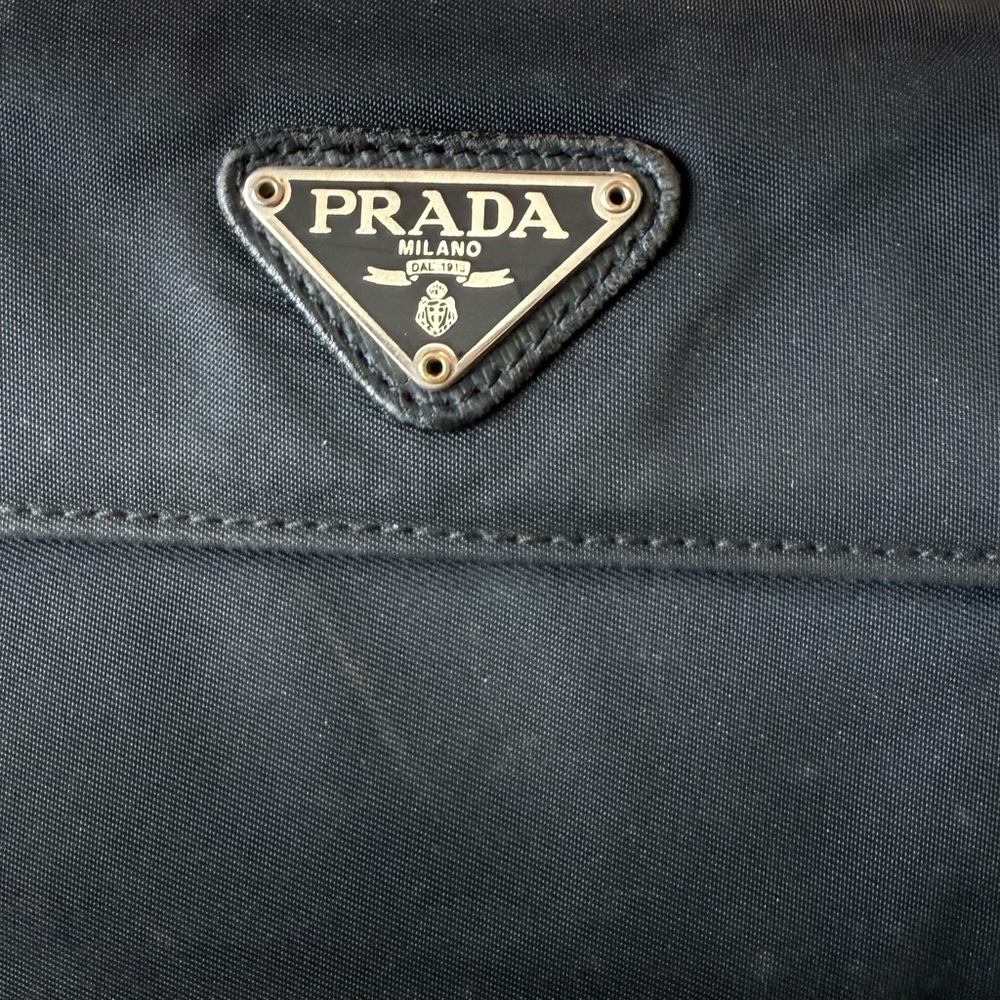 Prada Black Nylon Vintage Wallet - Picture 3 of 7